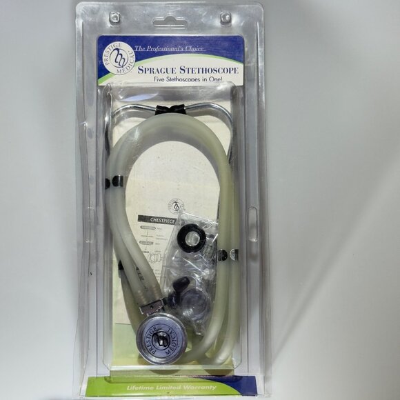 Prestige Sprague Stethoscope 5 Stethoscopes In One Latex-Free Model S122 - Picture 1 of 6